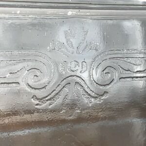 RARE‎ VERSION! Vintage Fire King Sapphire Blue Philbe Glass Bread/Meat Loaf Pan